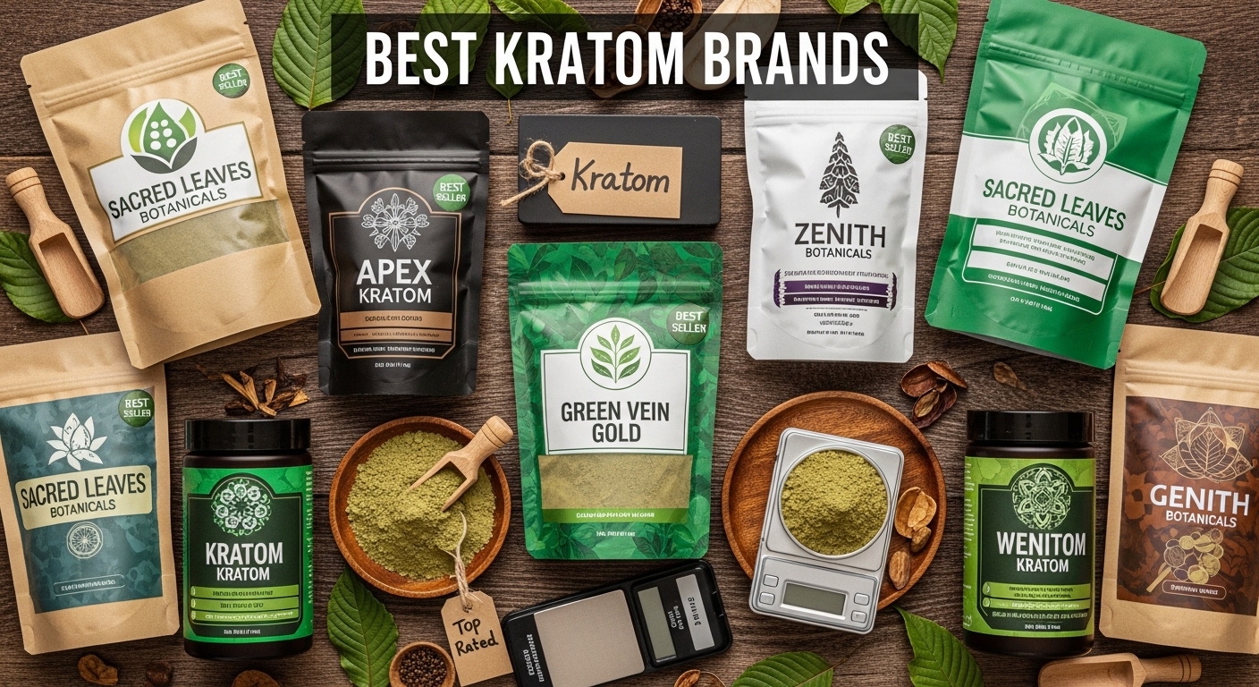 Best Kratom Brands 2026. Trusted Vendors Reviewed Guide