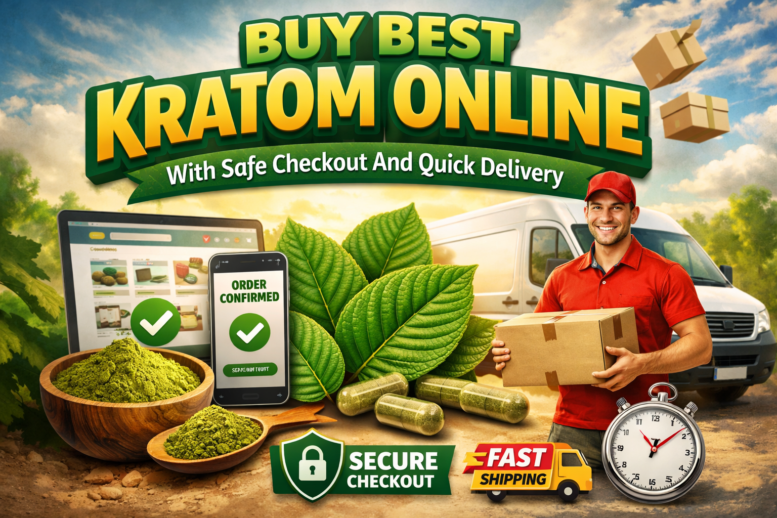 Buy Best Kratom Online With Safe Checkout And Quick Delivery