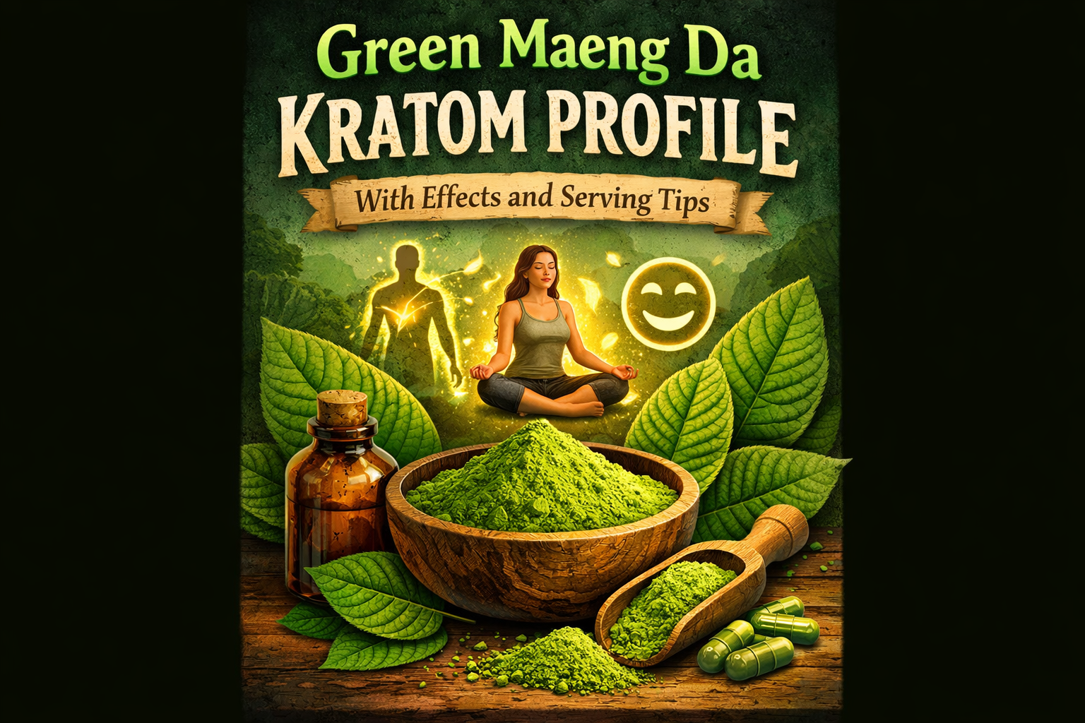 Green Maeng Da Kratom Profile With Effects and Serving Tips